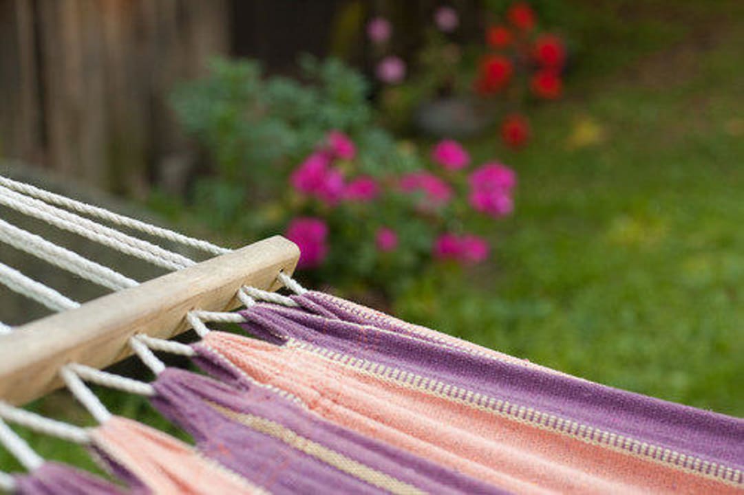 Hammock in the garden Guesthouse Ezera Maja