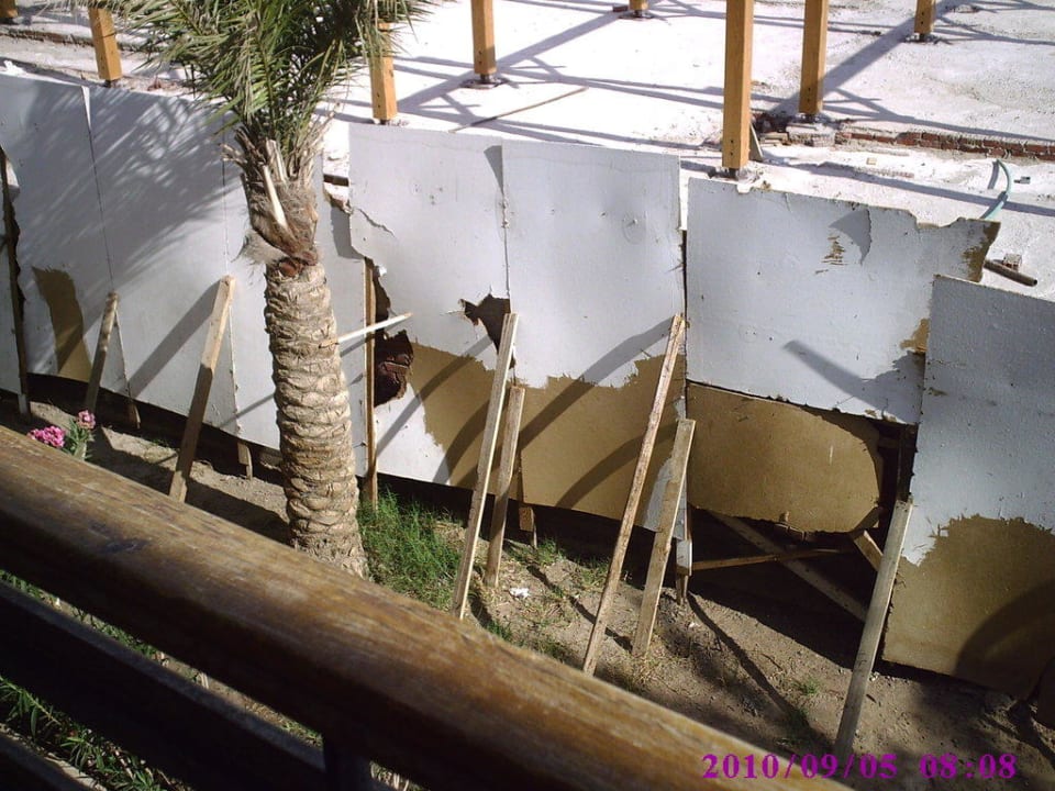 Blick auf Baustelle The Grand Hotel Hurghada
