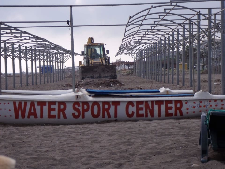 Der Strand des Bauprojekts Belek Beach Resort Hotel