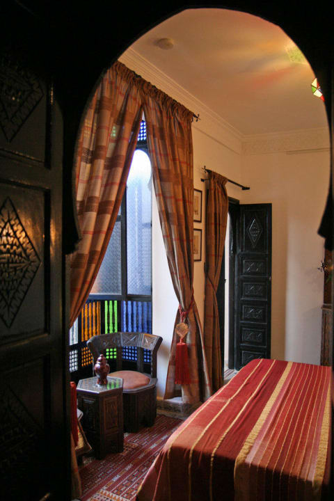 Suite Tchagra et le coin salon dans la loggia Riad Dar Zampa