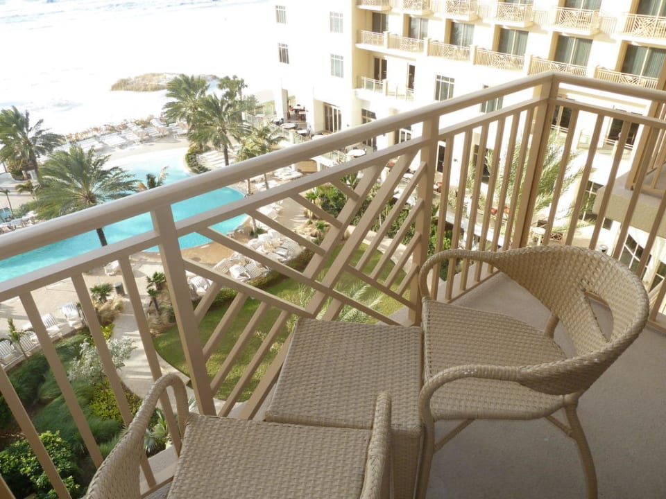 Kleiner Balkon mit super Aussicht Sandpearl Resort