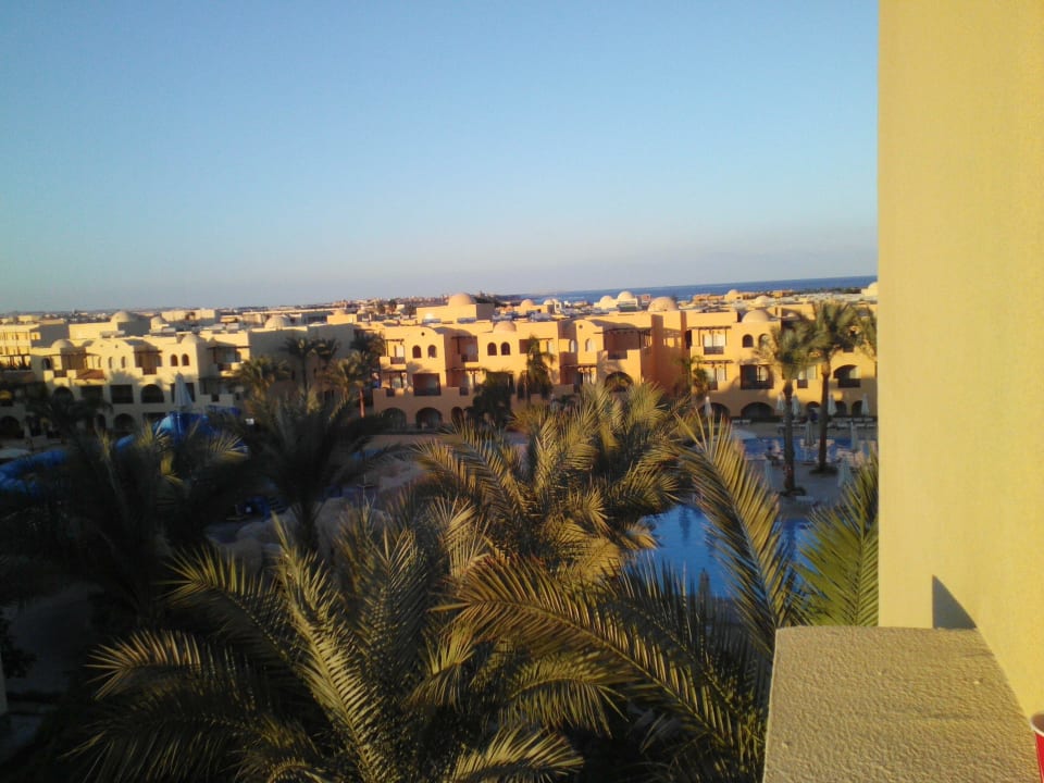 Обзор с крыши Stella Garden Resort & Spa, Makadi Bay