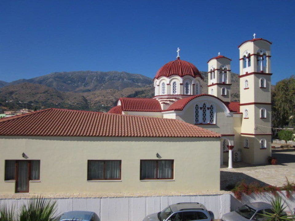 Ausblick hinterer Balkon Hotel Paradise