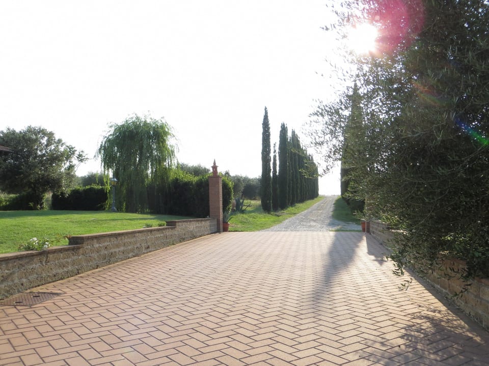 Einfahrt Agriturismo Podere del Vescovo