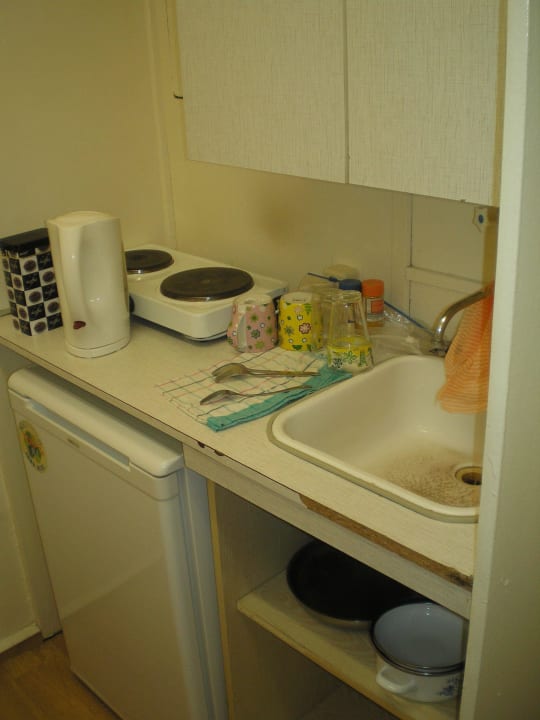 Küchenzeile Gästehaus Rostock Lütten Klein