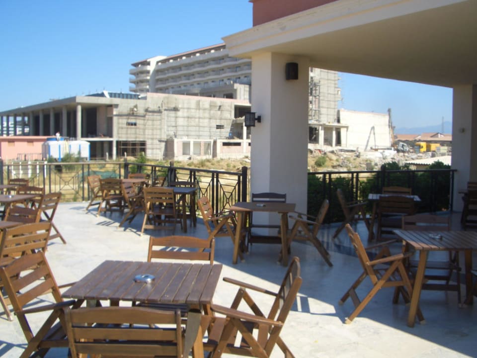 Nochmal die Aussicht von der Panorama-Bar TUI BLUE Palm Garden