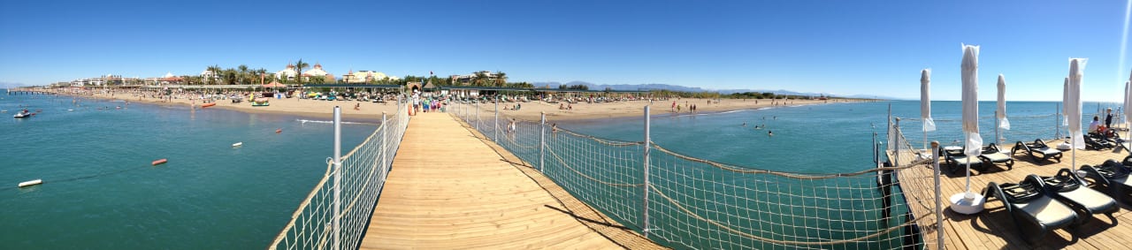 Panorama vom Meersteg Belek Beach Resort Hotel
