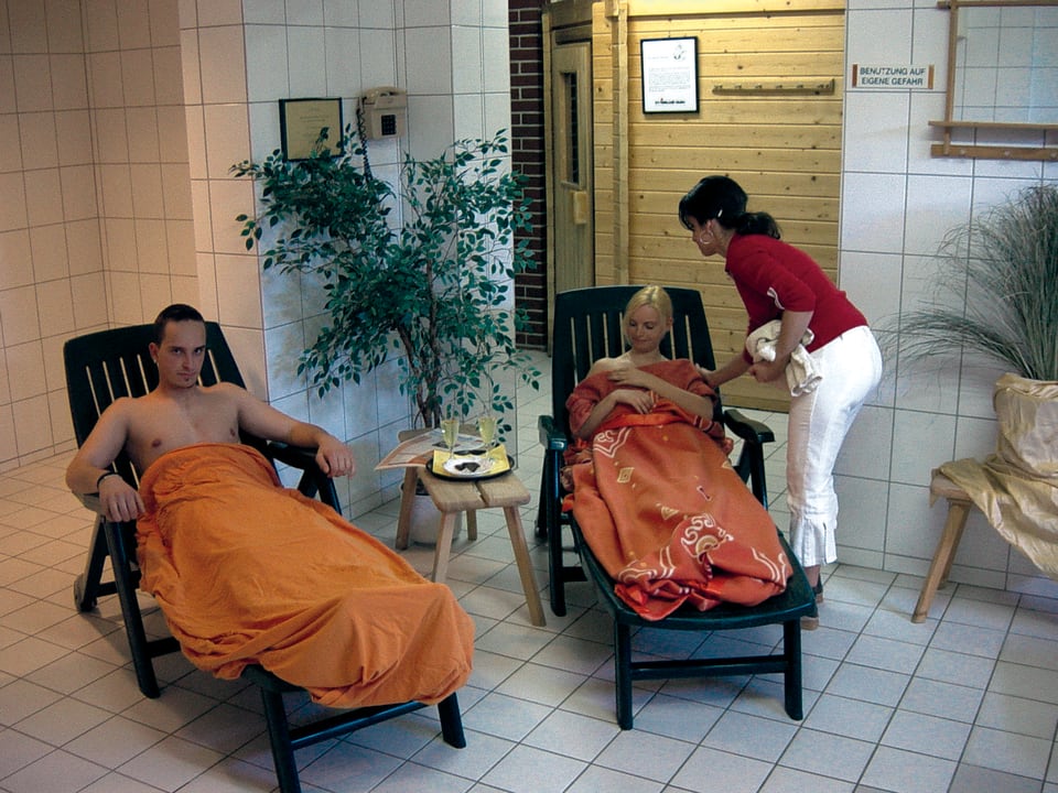 Sauna-Ruheraum Landhotel Löwenbruch
