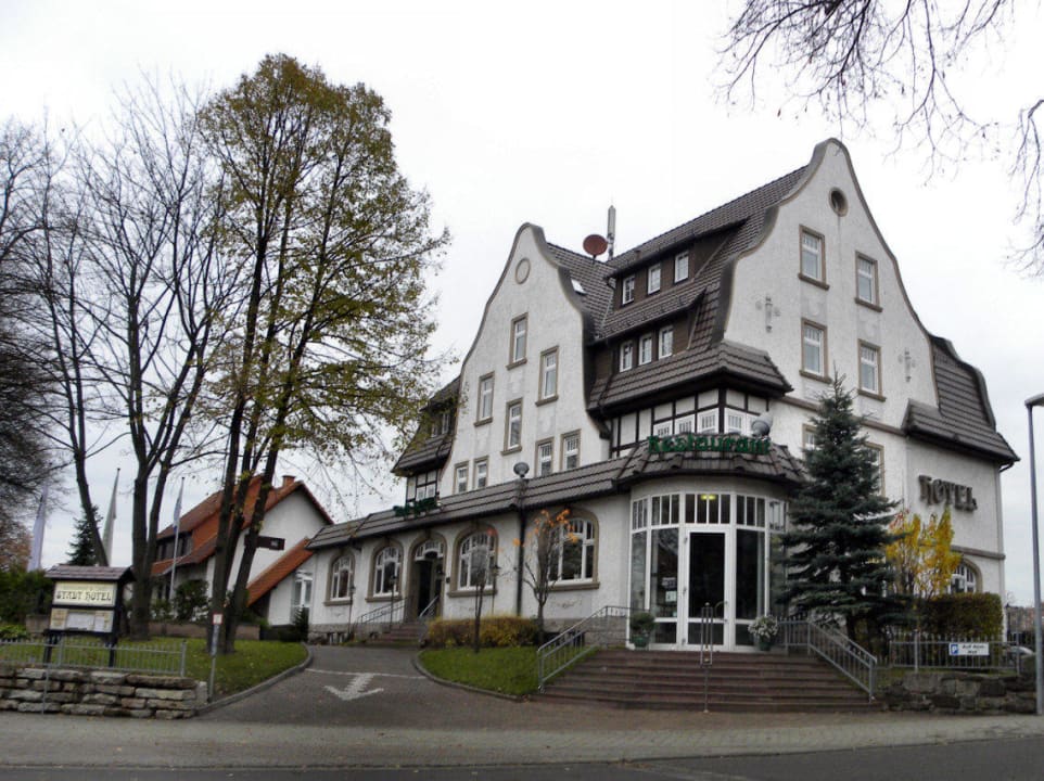 Ansicht von der Straße Stadthotel