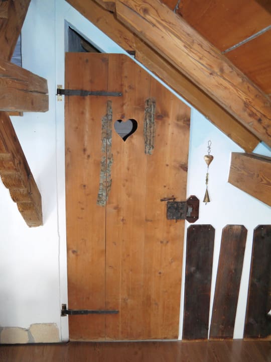 Suite Chalet Alpenglut WC-Tür Zeit & Traum  Hotel