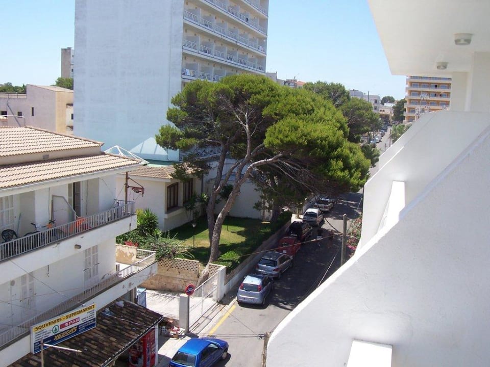 Ausblick vom Balkon Hotel Sultan