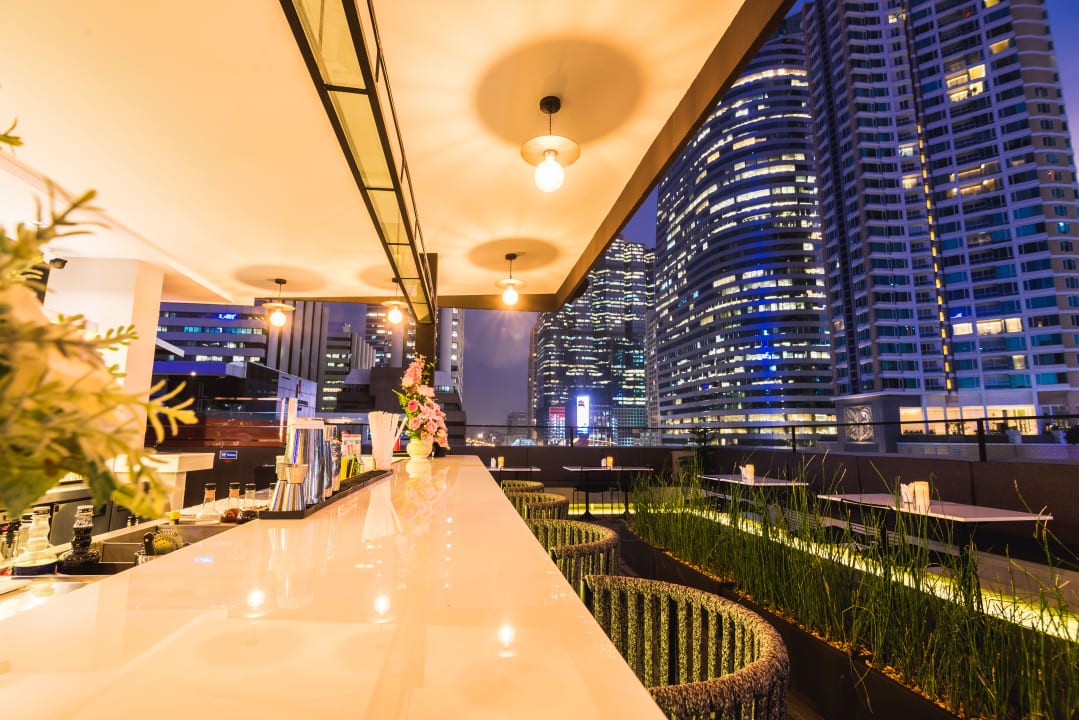 Ausblick Haven’t Met Hotel Silom Bangkok