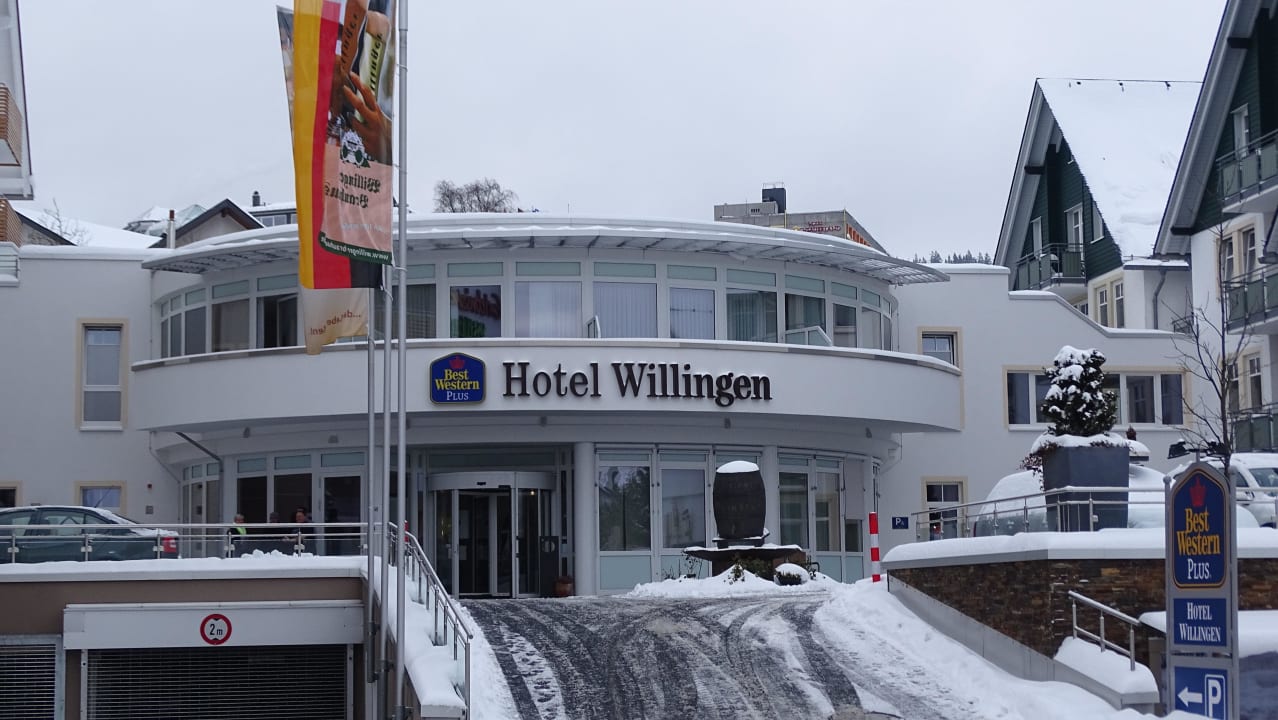 Haupteingang Best Western Plus Hotel Willingen
