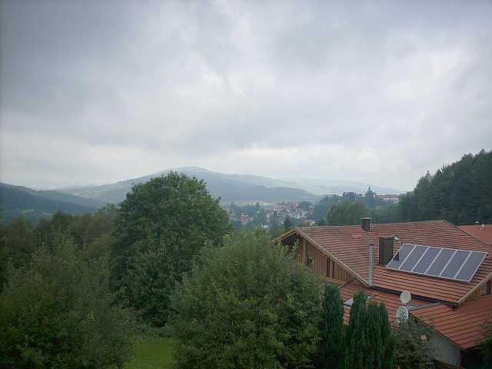 Blick vom Balkon Haus Vierjahreszeiten