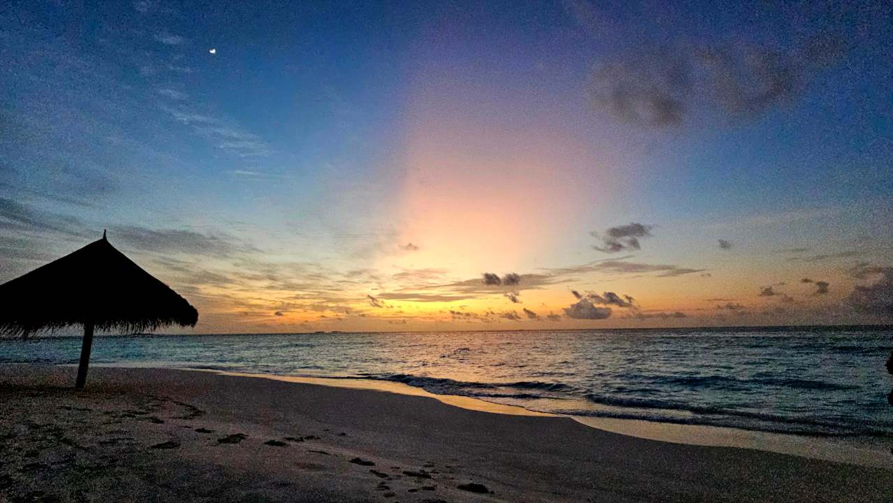 Ausblick Thulhagiri Island Resort