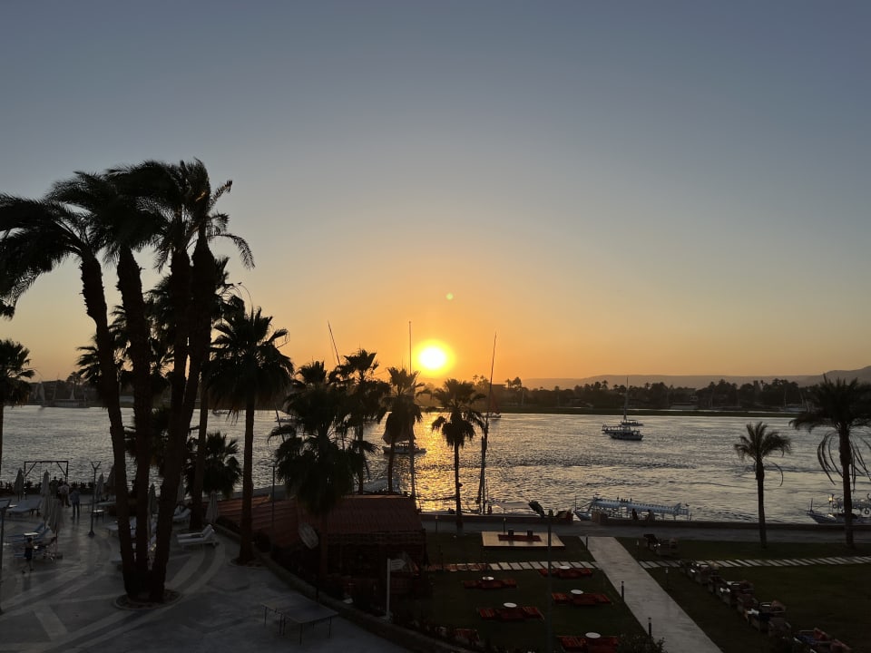 Ausblick Steigenberger Resort Achti Luxor