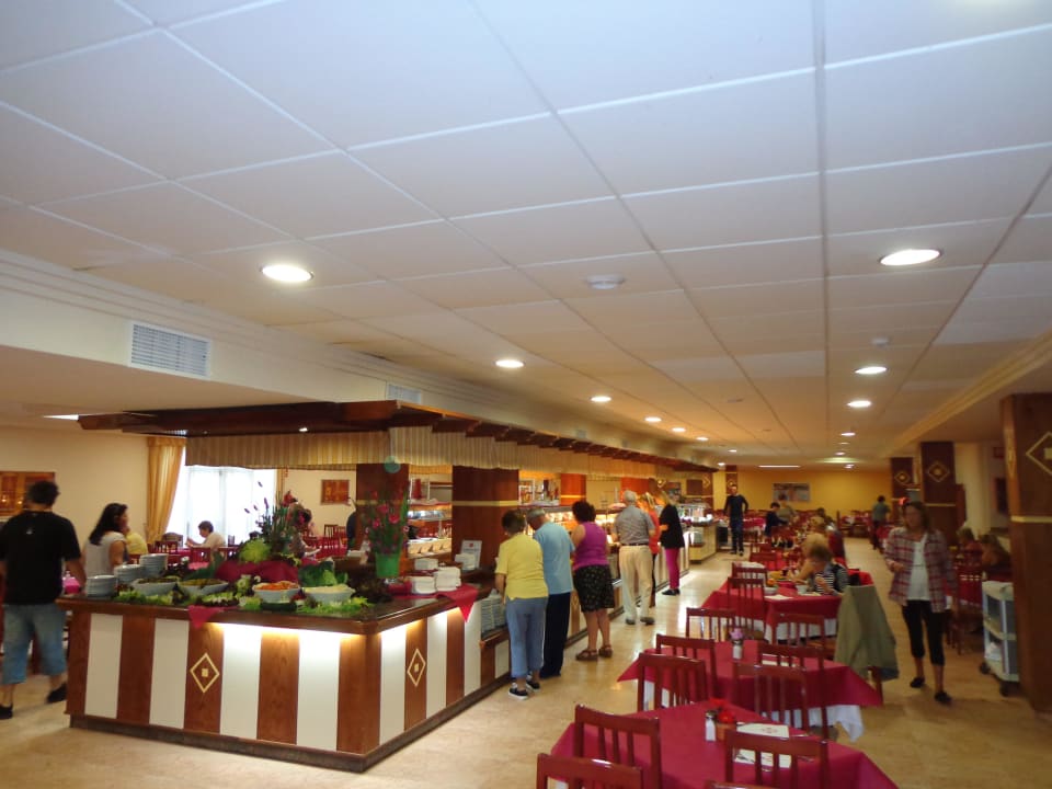 Speisesaal im Haupthaus Ahoi! Urban Beach Hotel