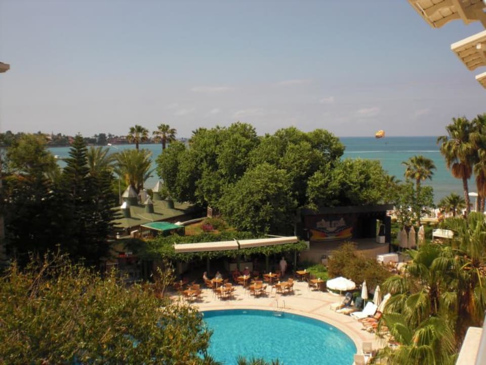 Vom Balkon aus Side Star Beach