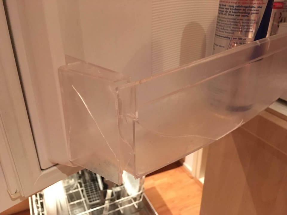 Kaputter Kühlschrank EuroParcs Zuiderzee