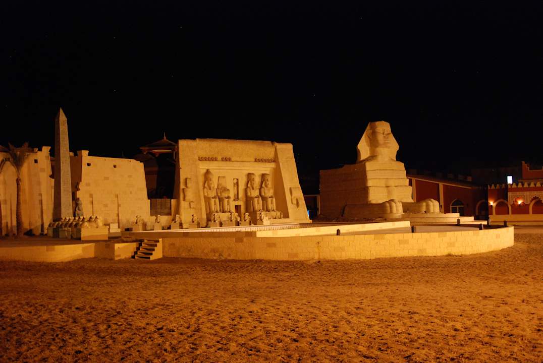 Zabytki Egiptu w miniaturze Pickalbatros Alf Leila Wa Leila Resort - Neverland Hurghada