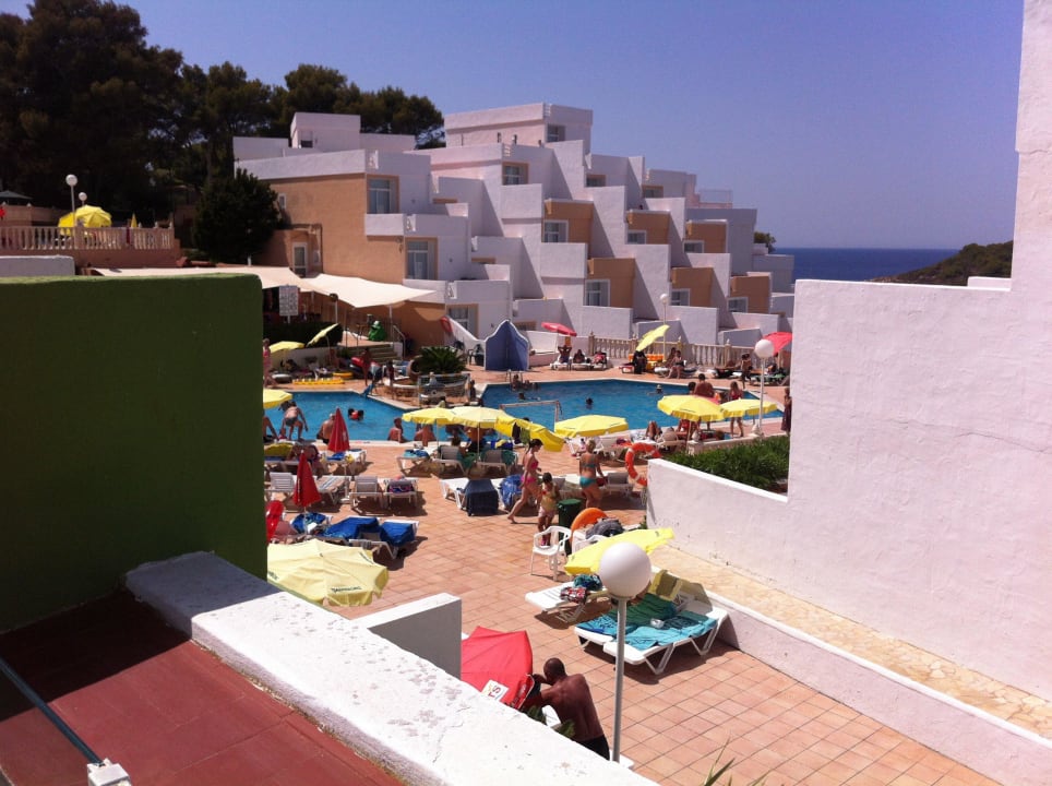 Pool vom Zimmer aus Barceló Portinatx - Adults only