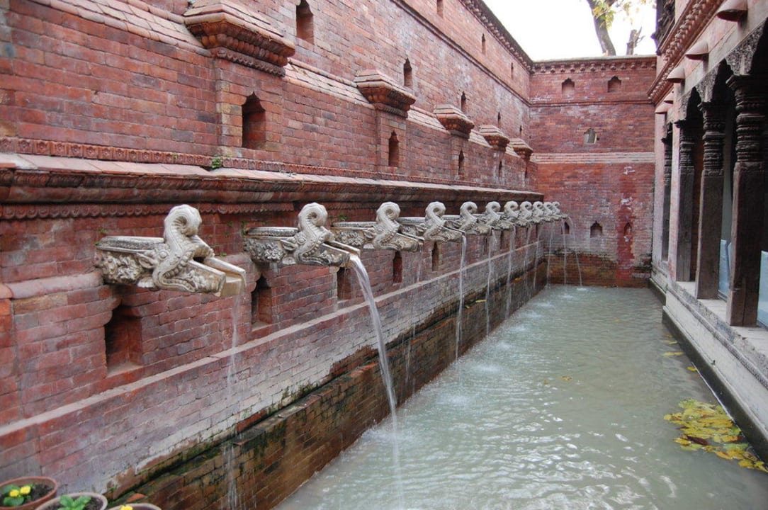 Wasserspeier Dwarikas Hotel