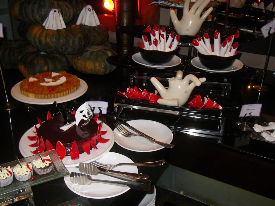 Kuchen-Halloween-Buffet Thaala Bentota