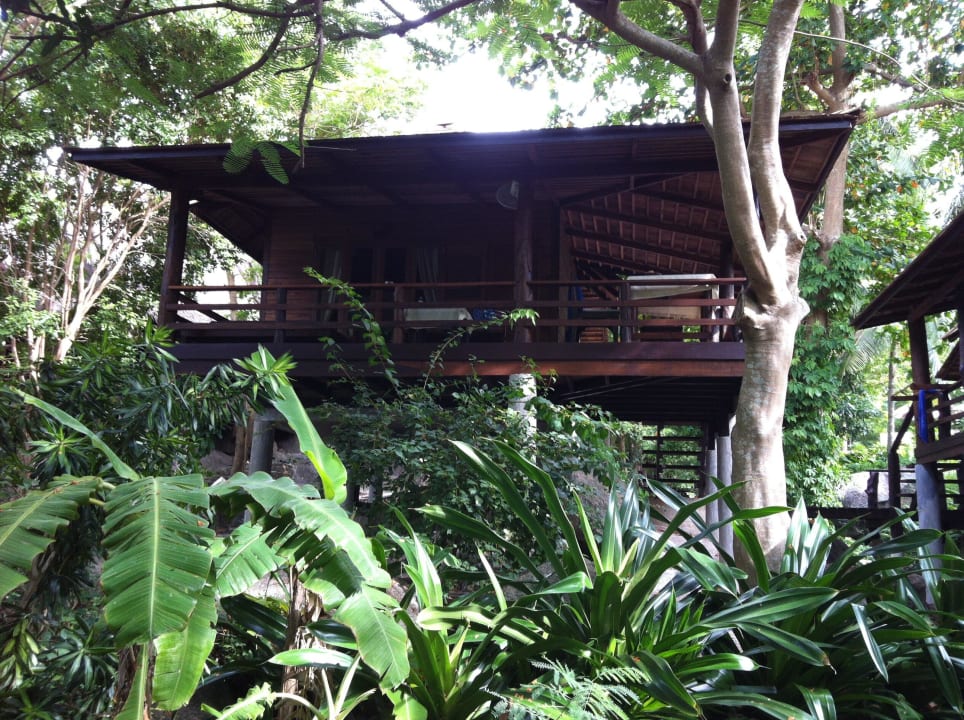 Bungalow von außen Sensi Paradise Beach Resort