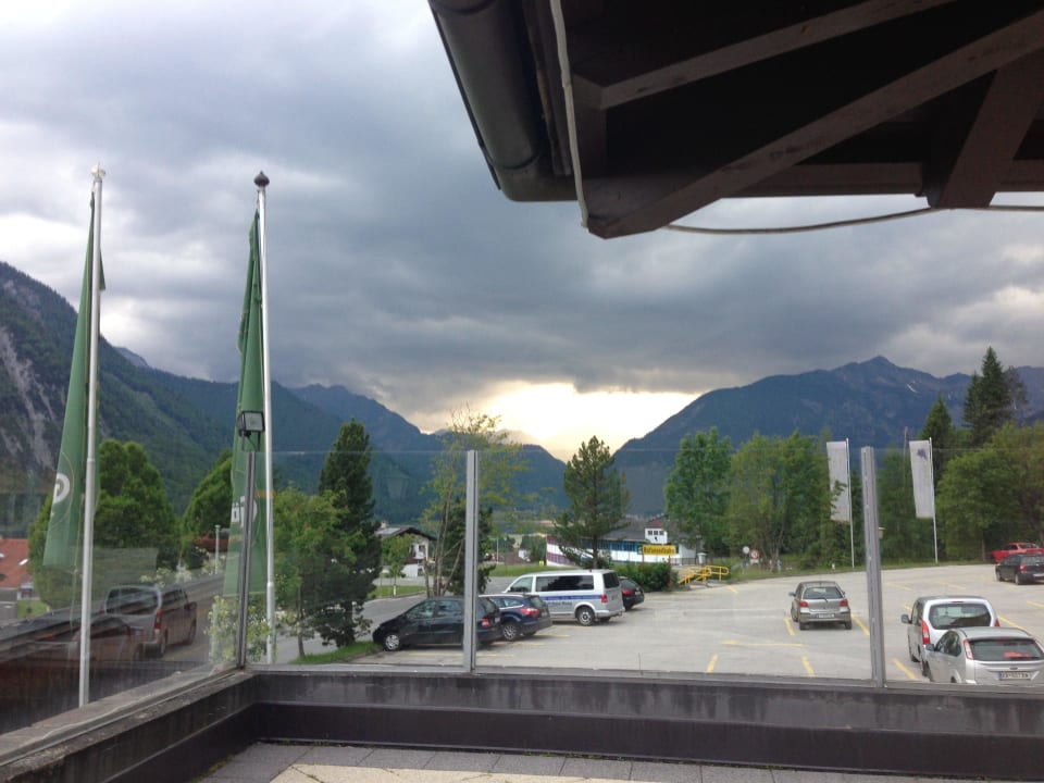 Terrasse Alpenhotel Edelweiss