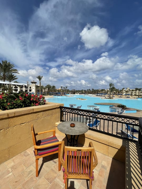 Ausblick Pickalbatros Palace Hotel-Port Ghalib