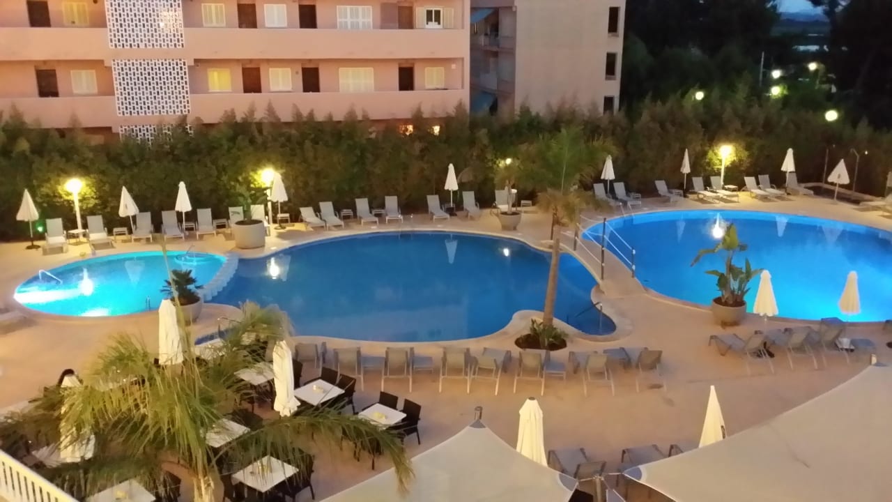 Blick vom Balkon  JS Alcudi Mar
