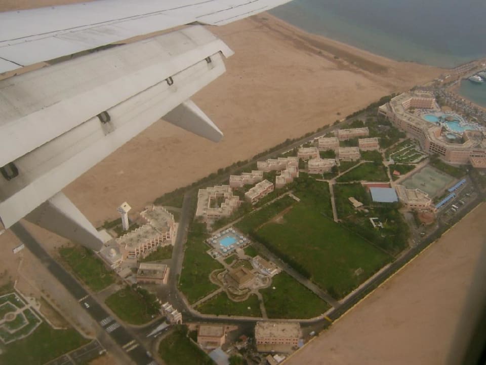 Primasol Beach Albatros Hurghada Ägypten November 2004  Luft Beach Albatros Resort