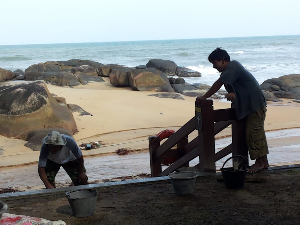 Mal wieder Arbeiter... Khaolak Laguna Resort