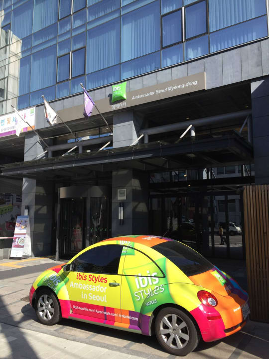 Eingang ibis Styles Hotel Ambassador Seoul Myeong-dong