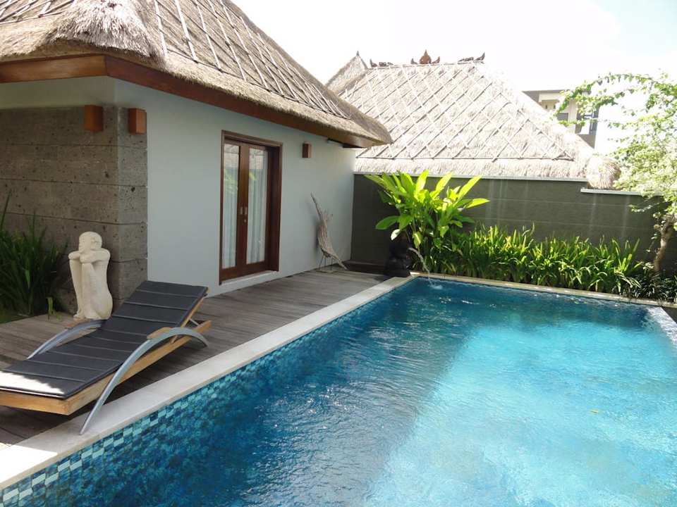 Privatpool unserer Villa Hotel Abi Bali Resort and Villa