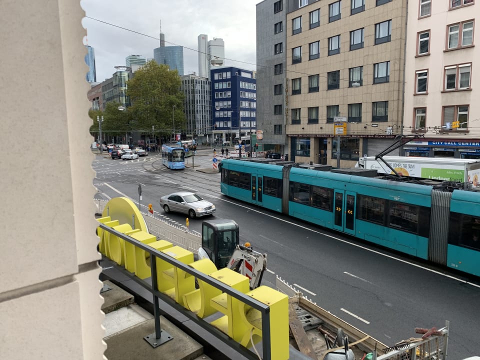 Ausblick B&B Hotel Frankfurt-Hbf