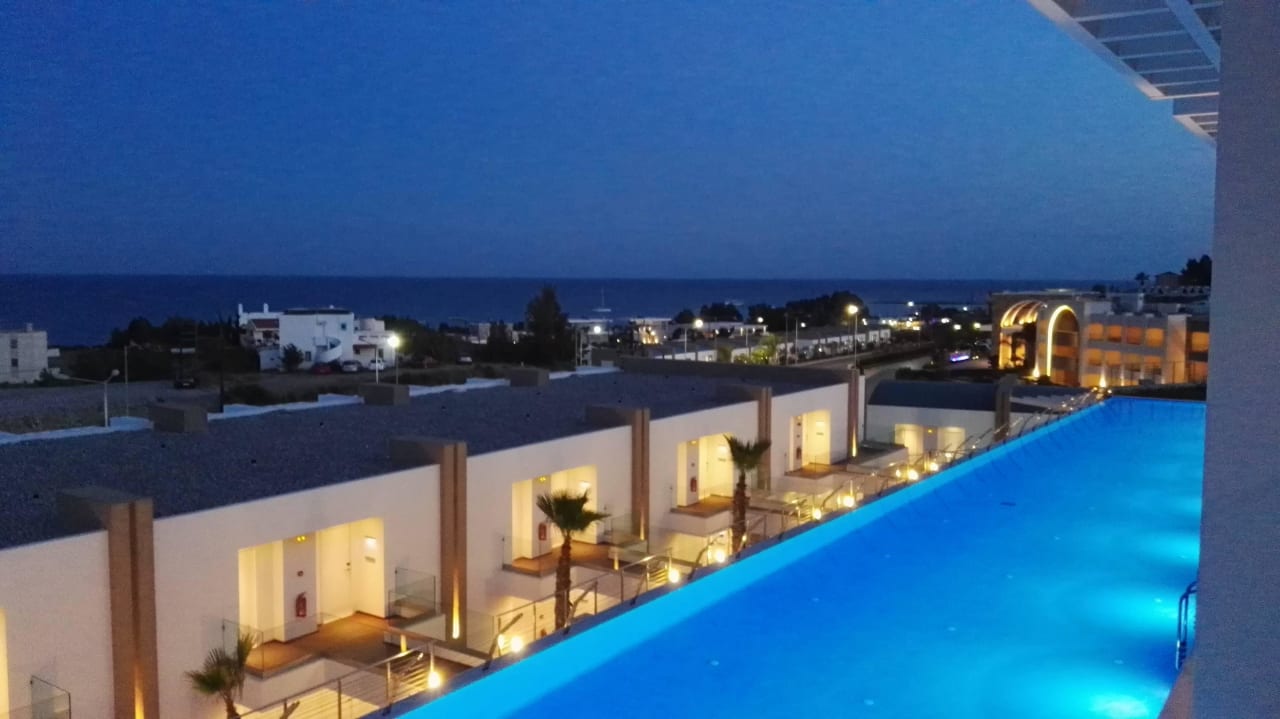 Ausblick vom Balkon Familienzimmer Princess Andriana Resort & Spa