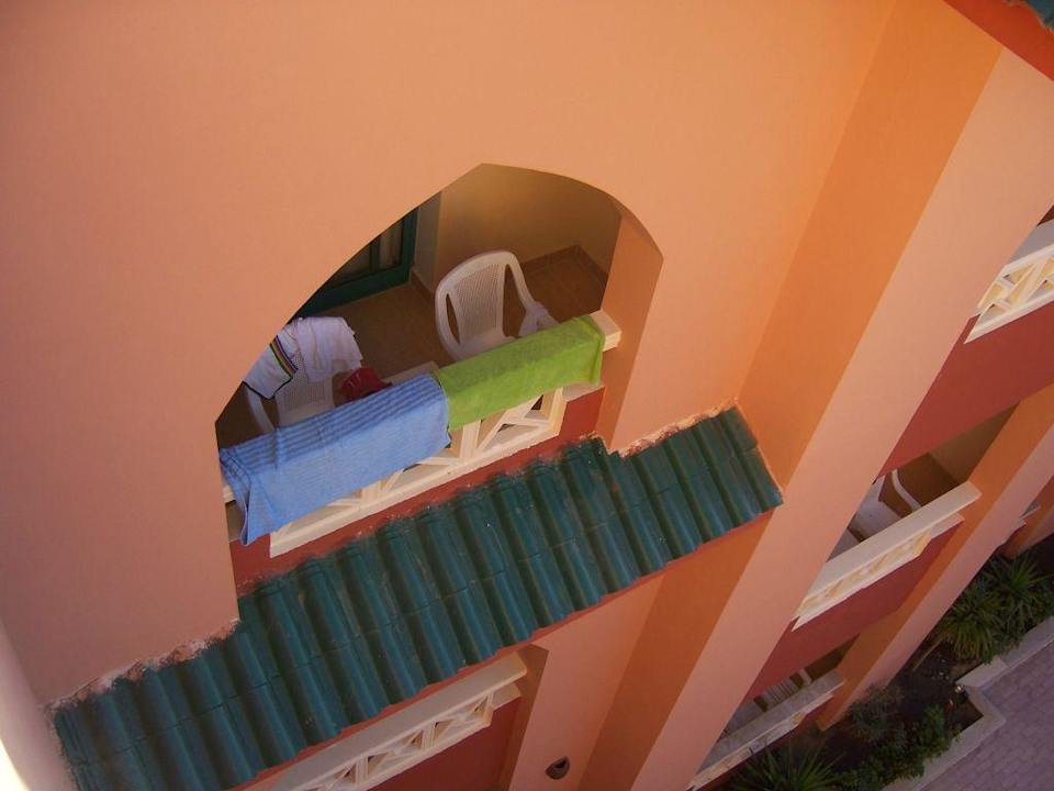 Unser Balkon von oben Pickalbatros Aqua Park Resort - Hurghada