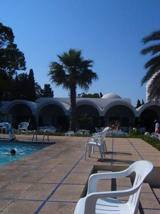 Sitzmöglichkeiten am Pool The Club Hammamet