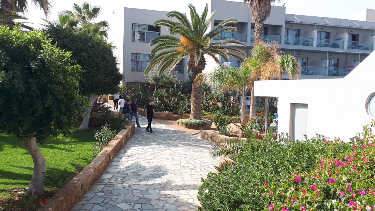 Gartenanlage Lyttos Beach Hotel