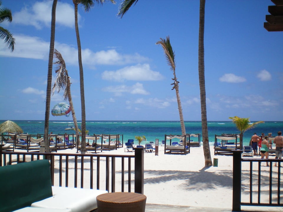Ausblick von der Beachbar Punta Cana Princess All Suites Resort & Spa