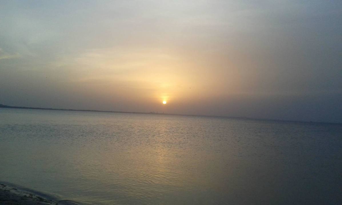 Sonnenuntergang Hotel Rosa Beach