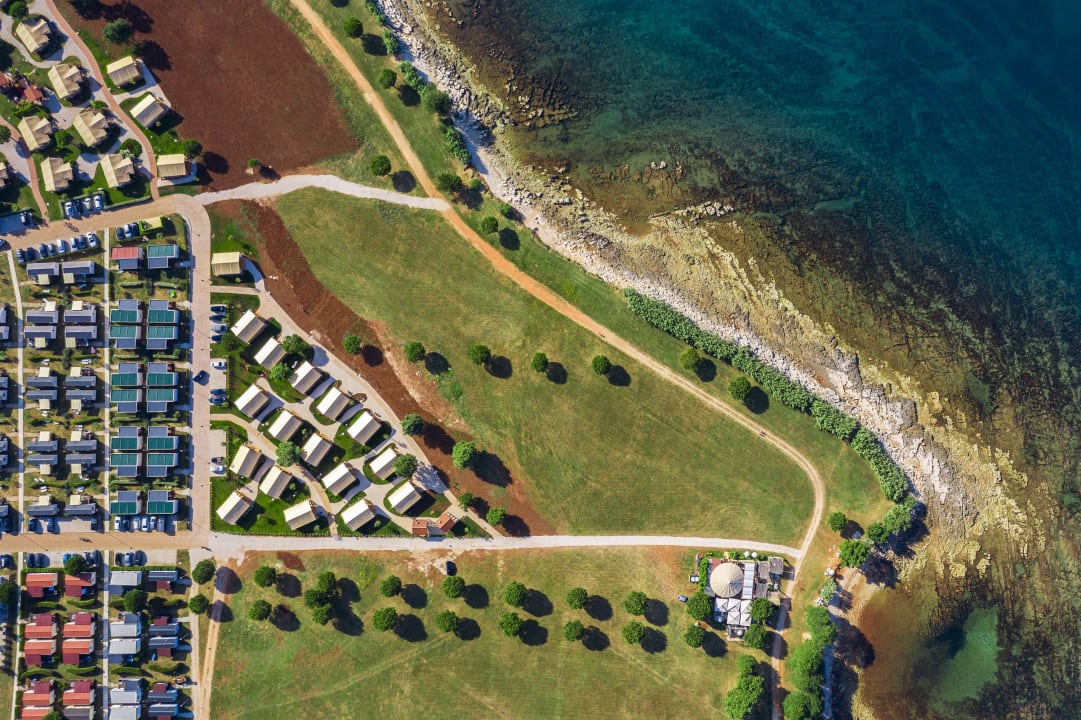 Außenansicht Camping Park Umag Glamping