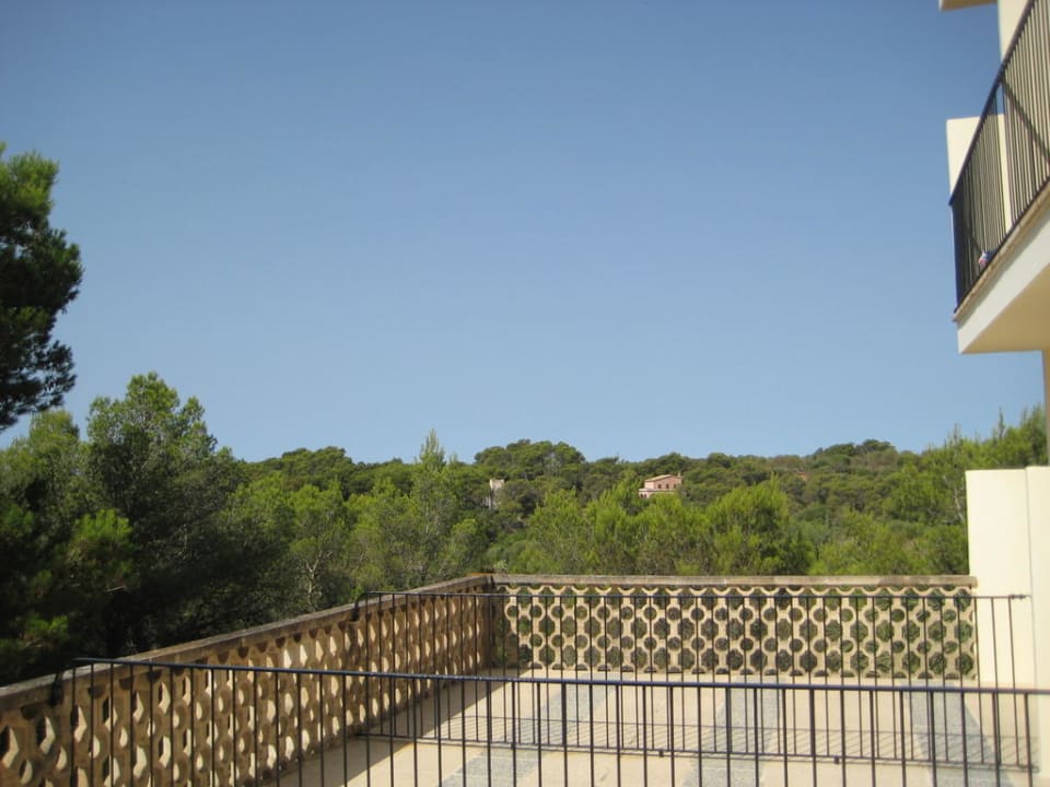 Schöner Ausblick von der eigenen Terrasse Hotel Condemar