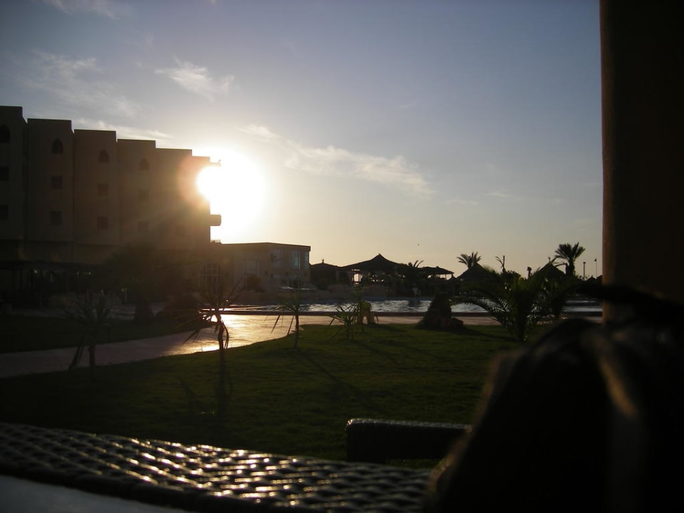 Sonnenuntergang Skanes Serail Aquapark