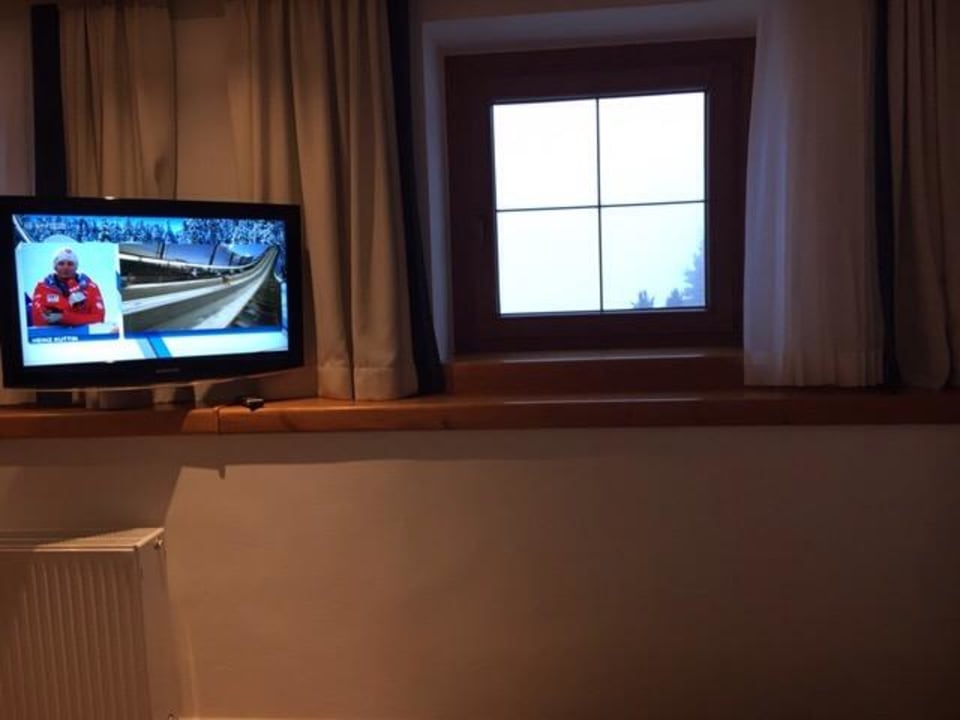 beinahe wie Ausblick aus dem Keller Hotel Hochschober