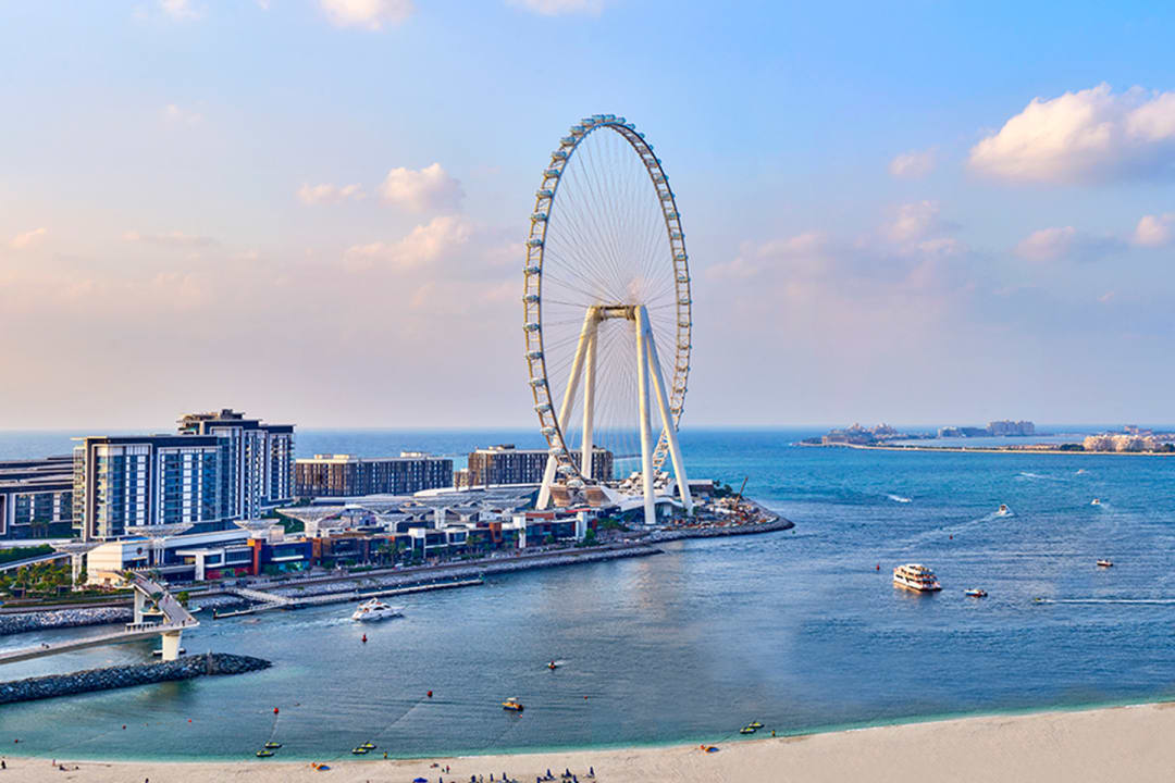 Ausblick Ramada Hotel and Suites by Wyndham Dubai JBR