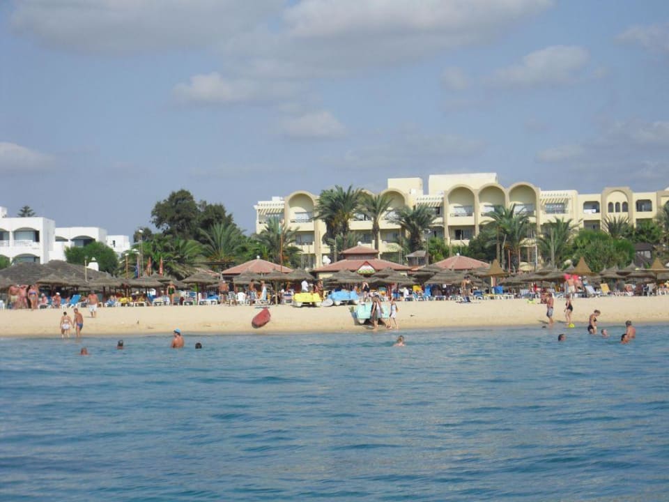 Hotel vom Meer aus Hotel Paradis Palace