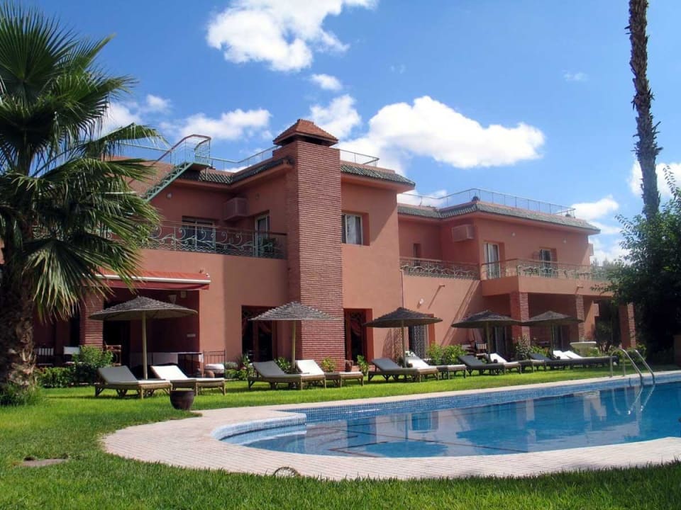 Vue villa Riad Villa des trois golfs