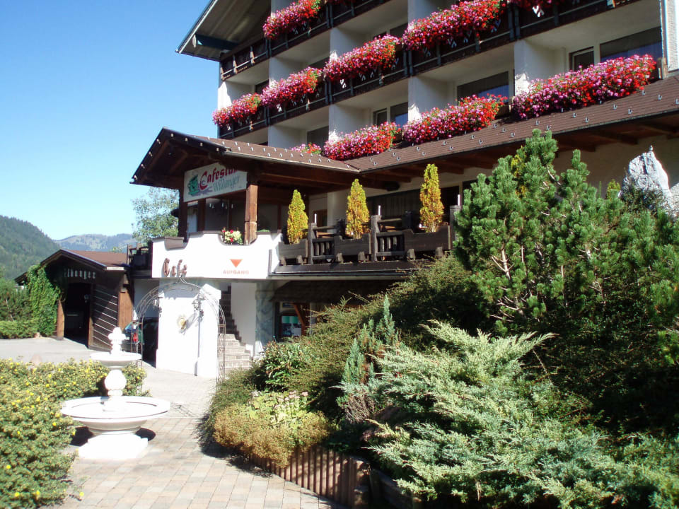 Gartenbereich Hotel-Pension Wildanger